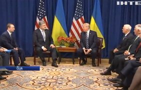 Трамп и Порошенко обсудили условия предоставления Украине военной помощи