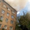 В Броварах горит многоэтажный дом (фото)