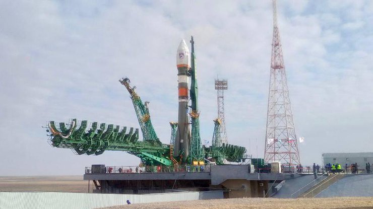 Ракета "Союз-2.1б" на Байконурі