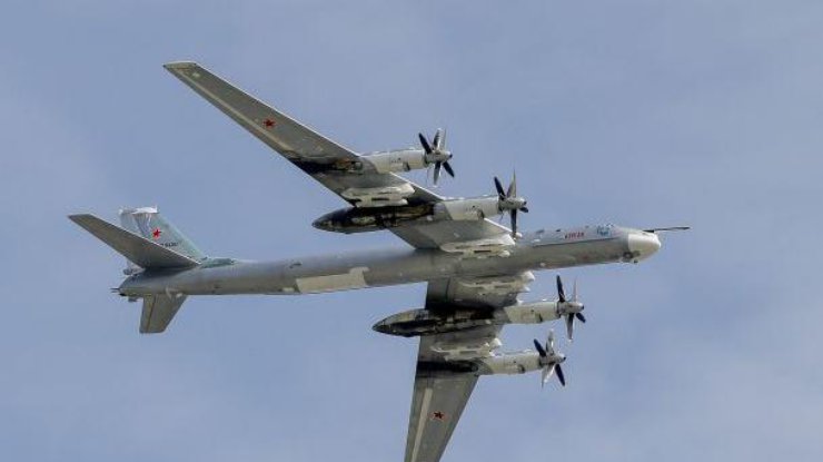 Фото: літак Ту-95МС (росЗМІ)