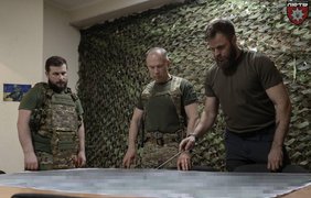 Сирський відвідав штурмову бригаду "Лють" на Донеччині
